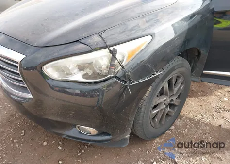 2013 Infiniti Jx35 z USA, uszkodzony, nr VIN 5N1AL0MMXDC308124